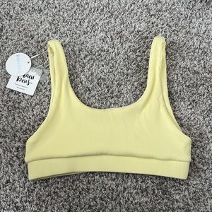 Kulani Kinis Long Crop Bikini Style Top